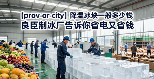 东莞降温冰块一般多少钱 良臣制冰厂告诉你省电又省钱